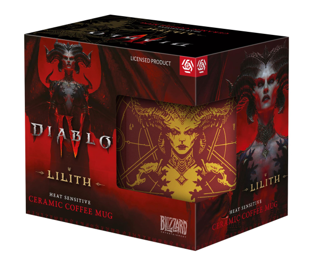 Good Loot Diablo IV Lilith's Blood Ceramiczny Kubek Termoaktywny - 1503942 - zdjęcie 4